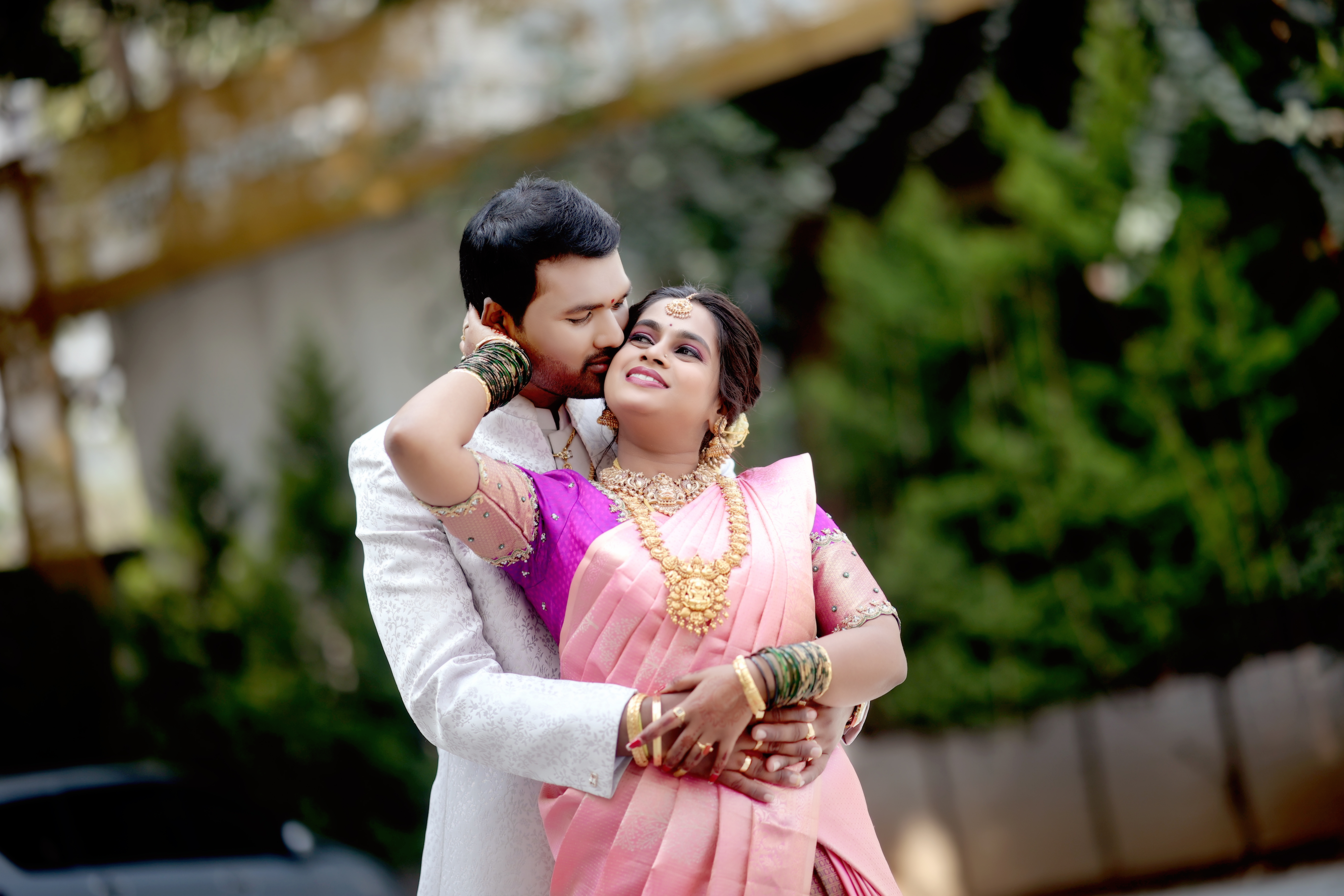 Lifestyle portrait captured in studio